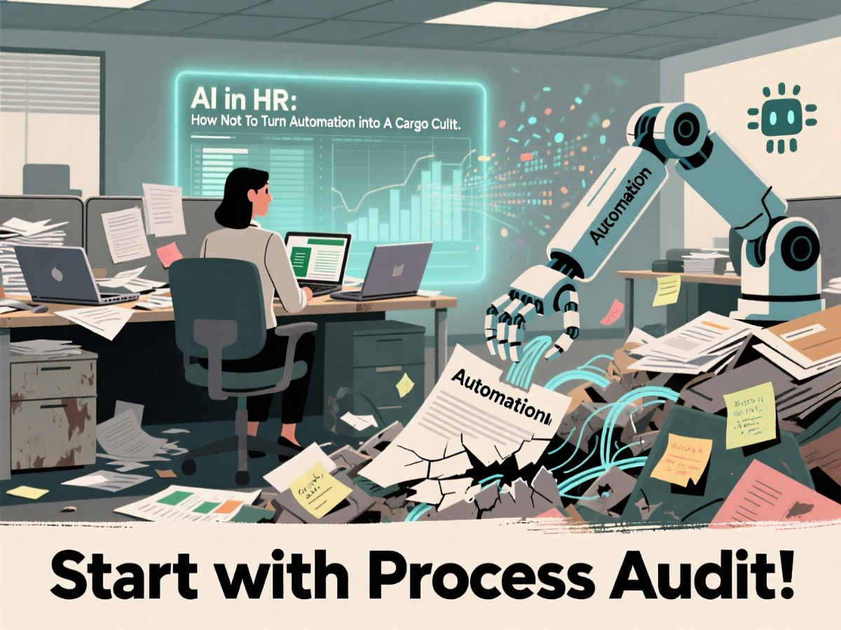 ИИ в HR: Как не превратить автоматизацию в карго-культ | Сетка — социальная сеть от hh.ru
