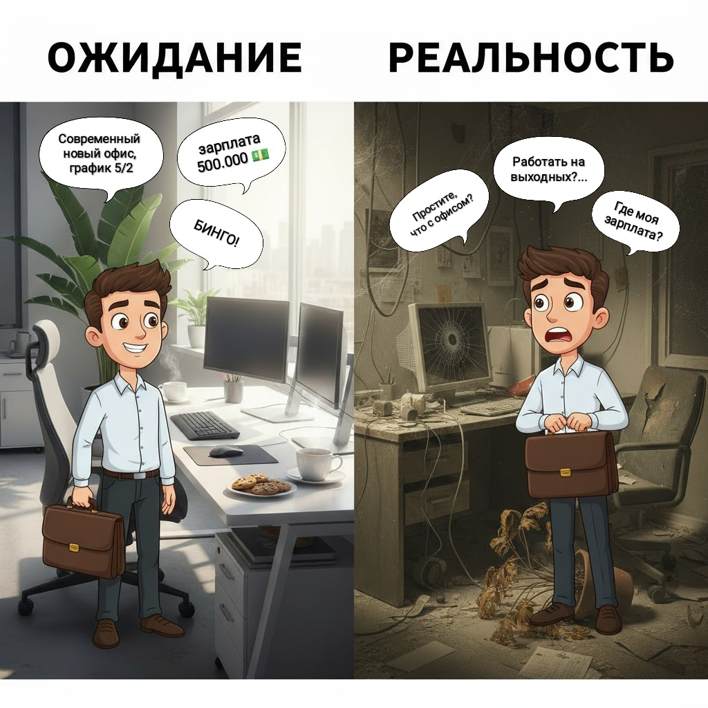 От "райского уголка"😻 до "рабочего ада"😈 | Сетка — социальная сеть от hh.ru