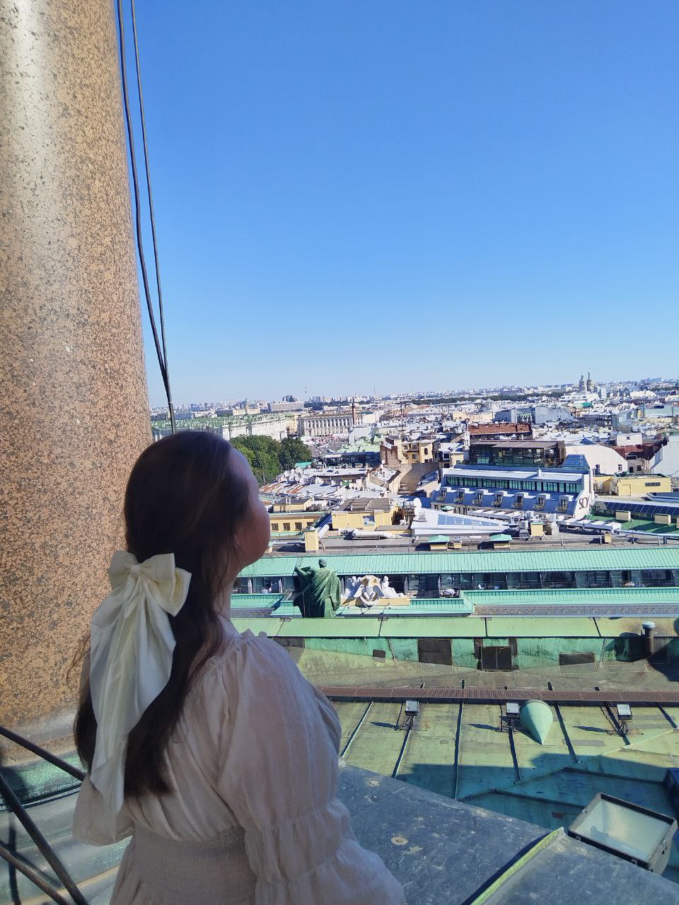 Смотровая площадка Исаакиевского собора🩵 | Сетка — социальная сеть от hh.ru