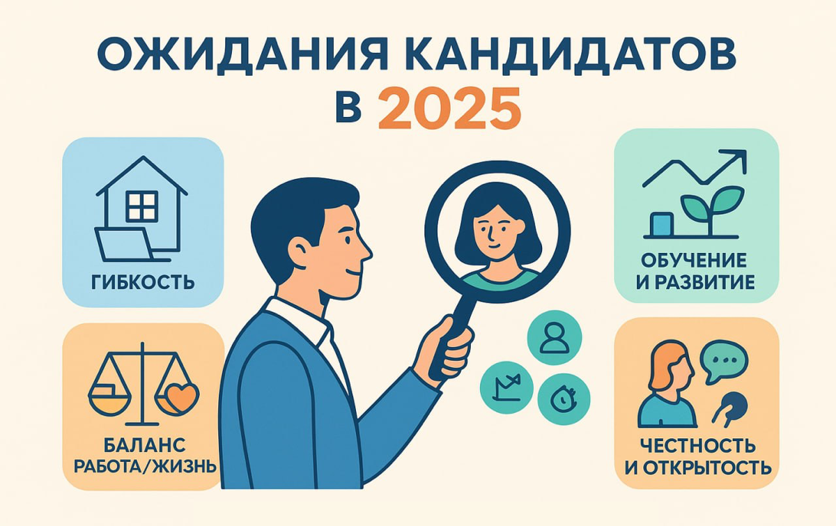 ✨ Как изменились ожидания кандидатов в 2025: инсайты ✨ | Сетка — социальная сеть от hh.ru
