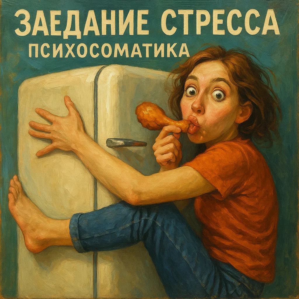 Заедание стресса. Психосоматика. | Сетка — социальная сеть от hh.ru