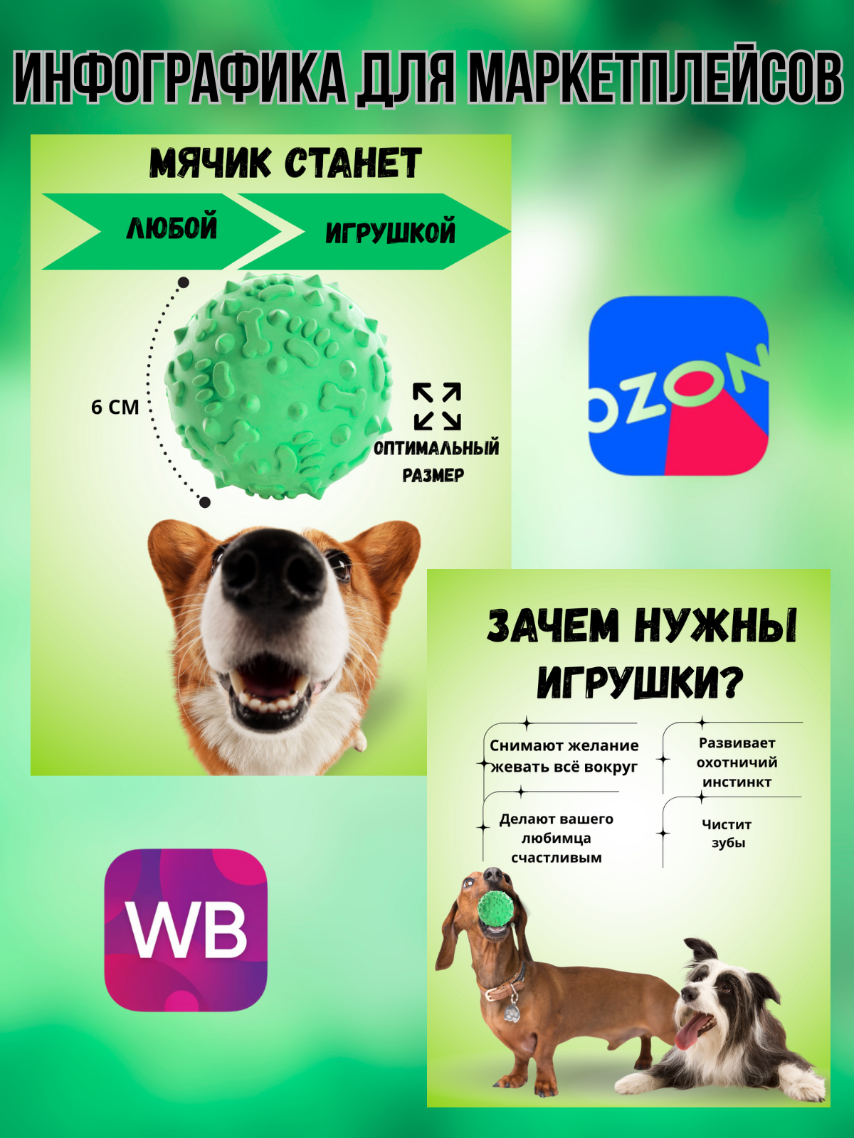 Инфографика для маркетплейсов ✅ | Сетка — социальная сеть от hh.ru