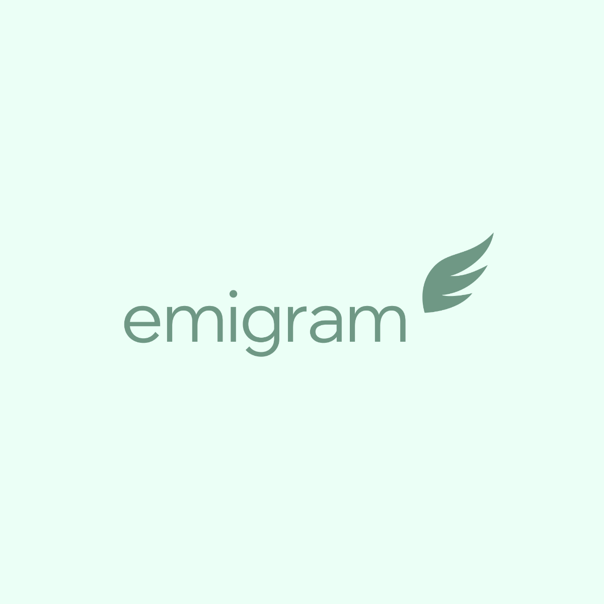 Вариант лого для Emigram | Сетка — социальная сеть от hh.ru