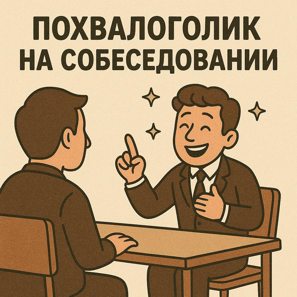 🏆 ПОХВАЛОГОЛИК НА СОБЕСЕДОВАНИИ | Сетка — социальная сеть от hh.ru