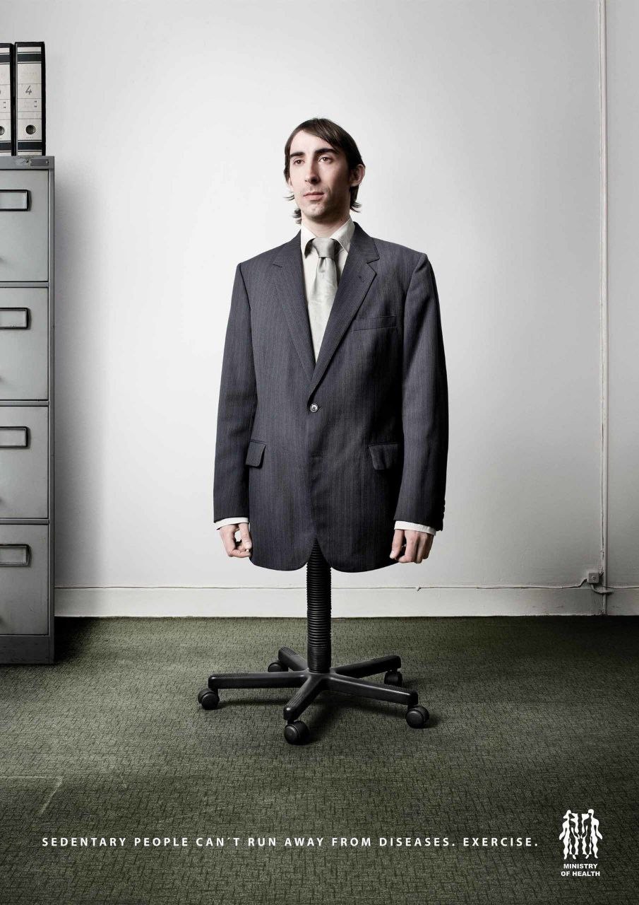 Бразильское министерство здравоохранения напоминает: сидячие люди не смогут убежать от болезней!
#социальнаяреклама, #соцреклама, #Бразилия
Гении соцрекламы
В этом посте были ссылки, но мы их удалили ... | Сетка — социальная сеть от hh.ru