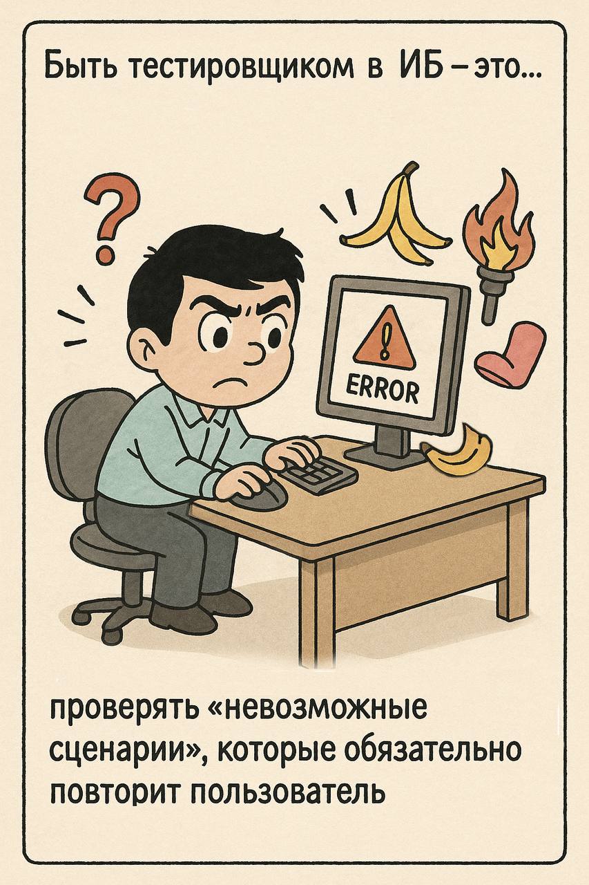 🎉 С Днём тестировщика!
Сегодня поздравляем тех, кто первым сталкивается с багами и последним отпускает продукт в продакшн.
Вы делаете цифровой мир стабильнее и безопаснее! | Сетка — социальная сеть от hh.ru