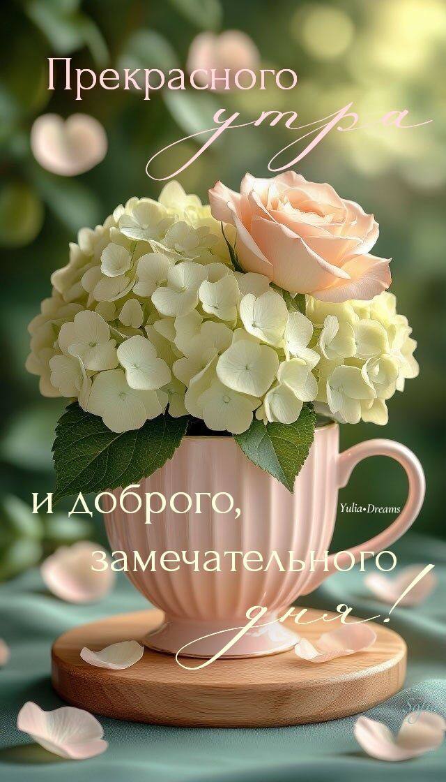 Доброе утро! Всем хорошего дня и отличного настроения! | Сетка — социальная сеть от hh.ru