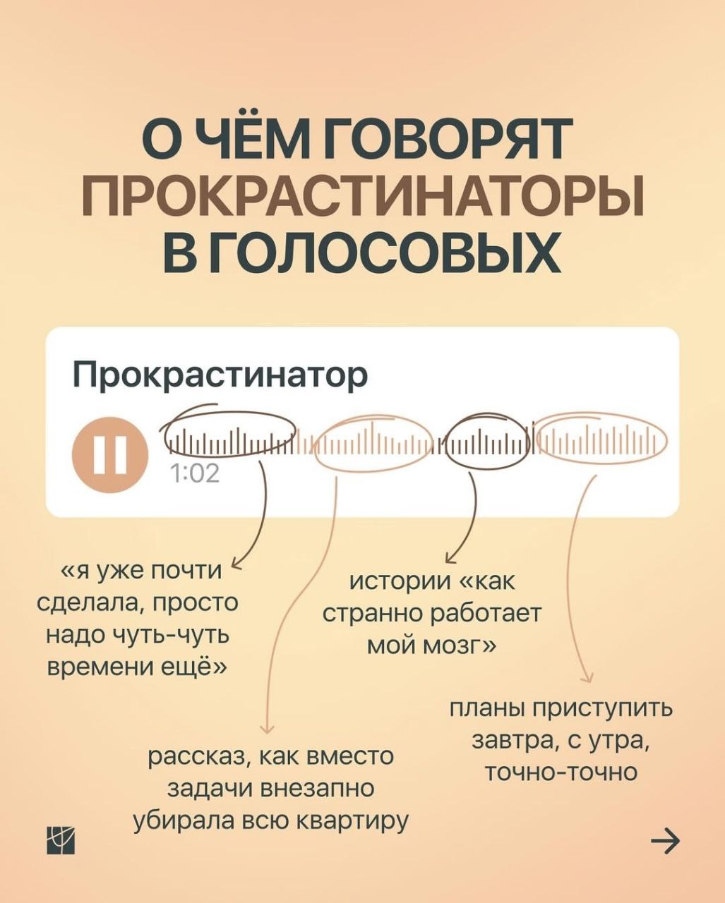 Полезные наблюдения кто как пишет вам голосовые
Сразу сможете понять, кто перед вами.
А вы кто? 🤷 я нашёл себя в нескольких ролях | Сетка — социальная сеть от hh.ru