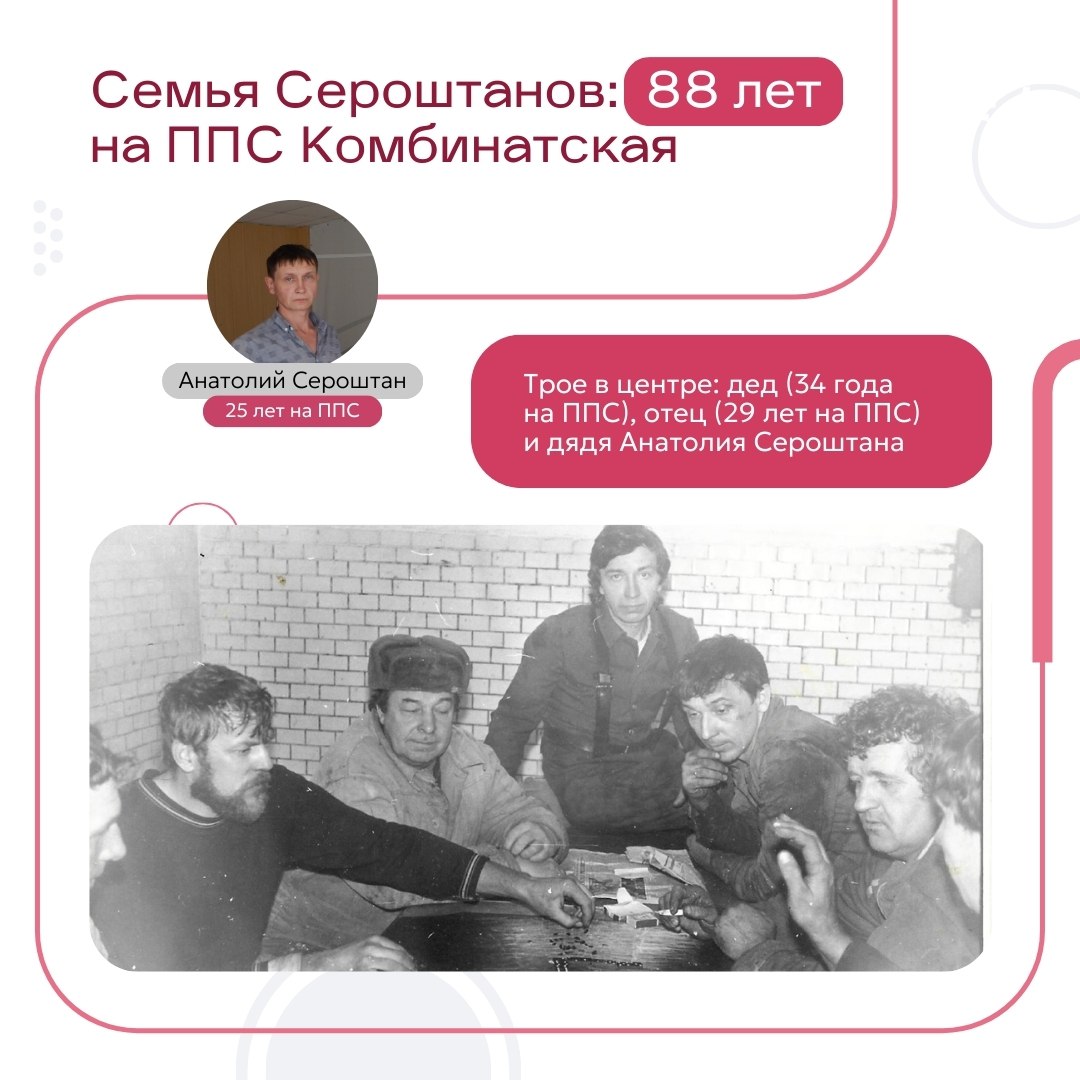 439 лет стажа, 8 семей и 1 «династическая» свадьба! 🕐
Наши коллеги с ППС Комбинатская, площадки ПГК по промывке цистерн, на своём примере показали, что работа — это не просто место, где мы проводим по... | Сетка — социальная сеть от hh.ru