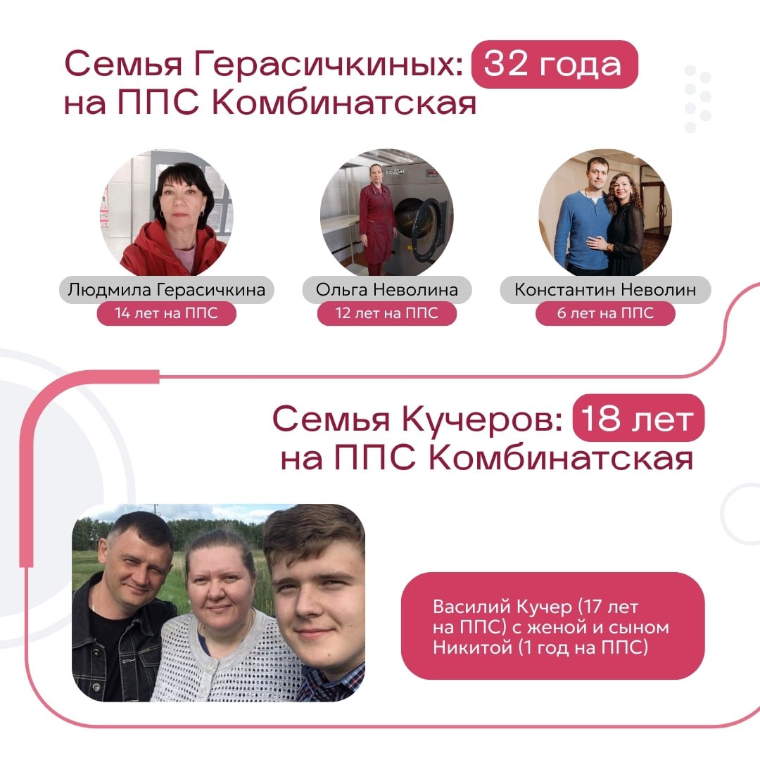 439 лет стажа, 8 семей и 1 «династическая» свадьба! 🕐
Наши коллеги с ППС Комбинатская, площадки ПГК по промывке цистерн, на своём примере показали, что работа — это не просто место, где мы проводим по... | Сетка — социальная сеть от hh.ru