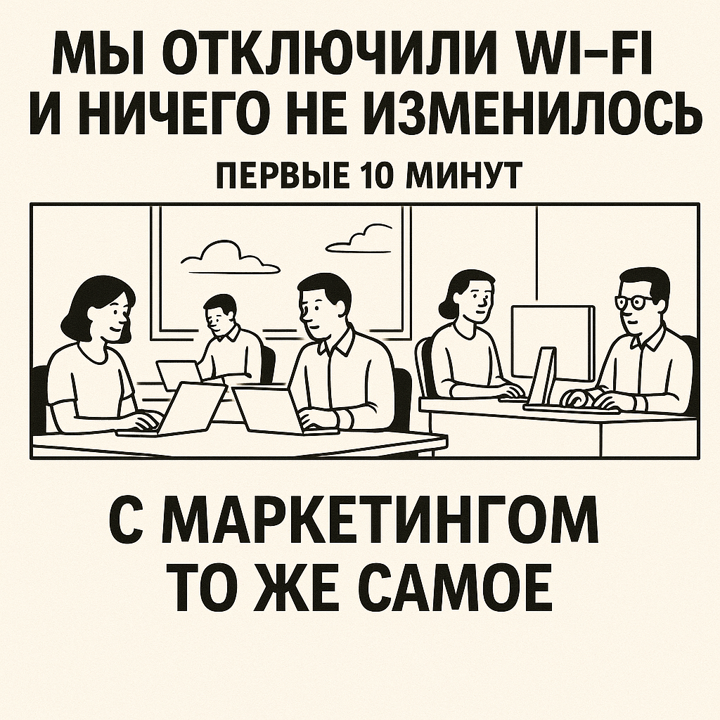 👀 «МЫ УБРАЛИ МАРКЕТОЛОГА — И НИЧЕГО НЕ ИЗМЕНИЛОСЬ» | Сетка — социальная сеть от hh.ru