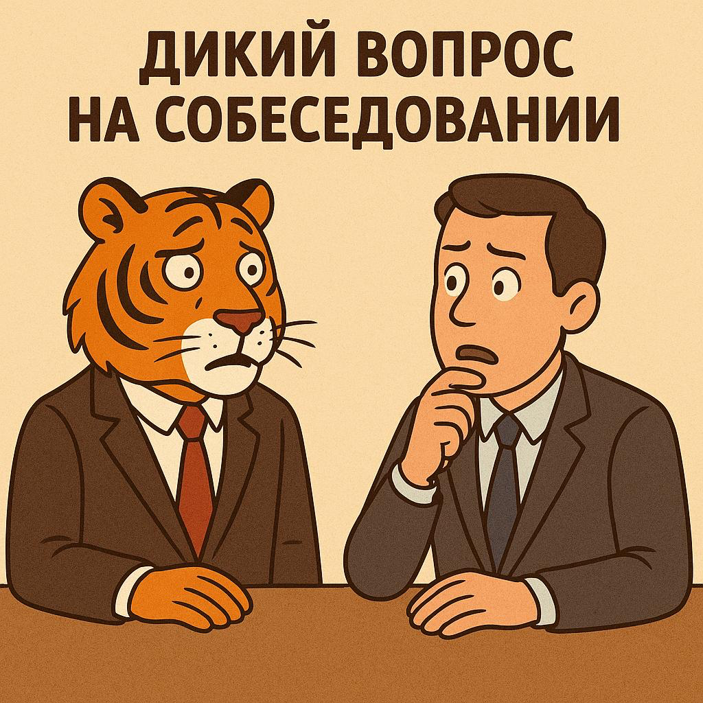 🐾 ДИКИЙ ВОПРОС НА СОБЕСЕДОВАНИИ | Сетка — социальная сеть от hh.ru