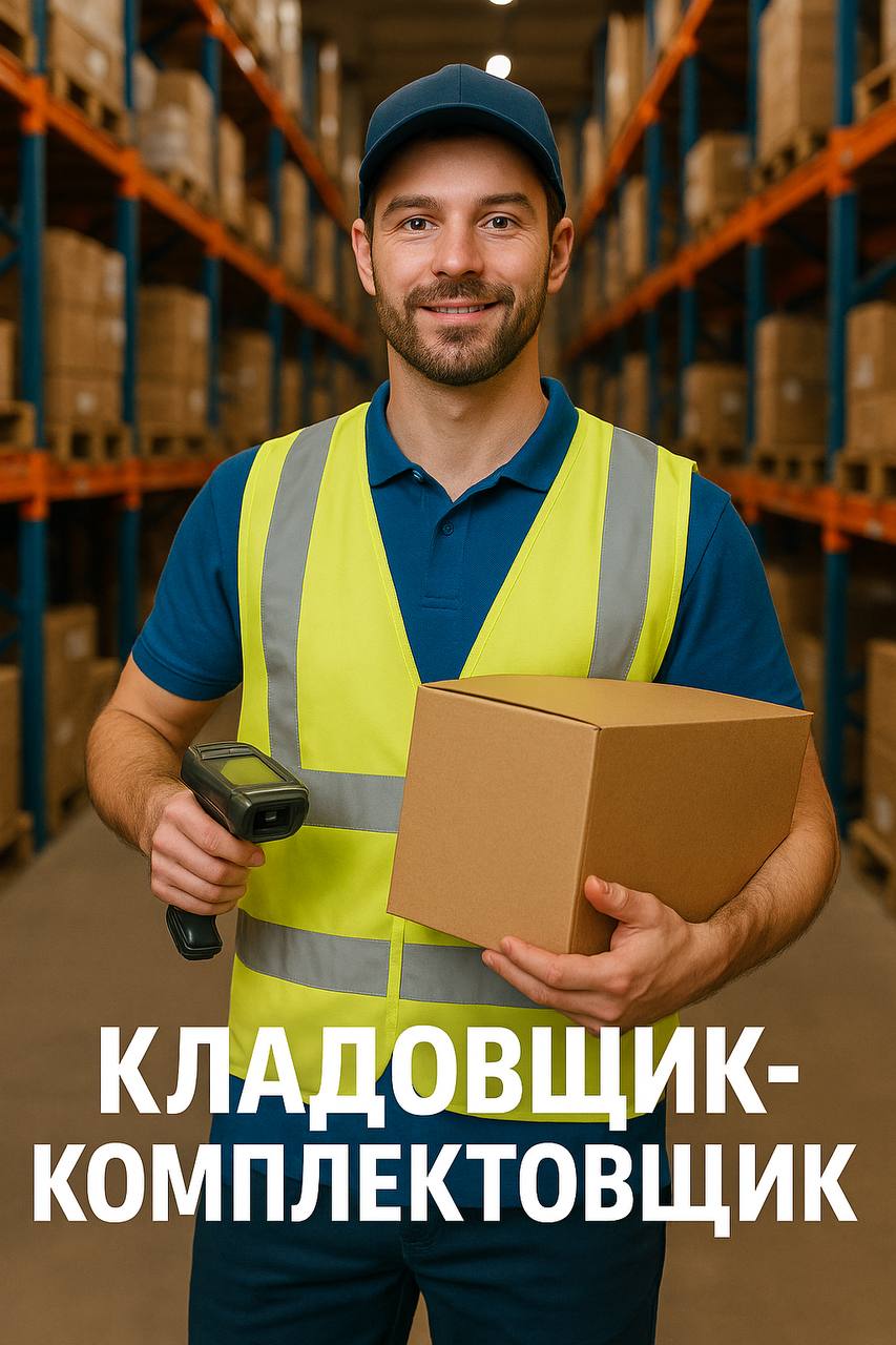 📦 Кладовщик-комплектовщик
💰 75 000–85 000 ₽ на руки
🕒 Выплаты 2 раза в месяц
📍 Склад рядом с метро, тёплый и комфортный
Задачи:
— Сборка, приёмка, упаковка и маркировка заказов (WB, Ozon, Я | Сетка — социальная сеть от hh.ru