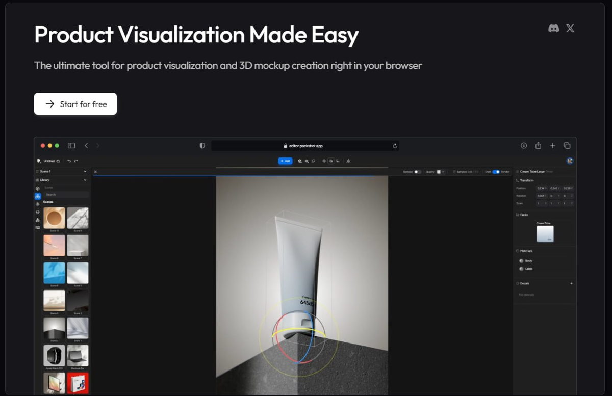 Packshot: платформа для создания пэкшотов вышла в паблик | Сетка — социальная сеть от hh.ru