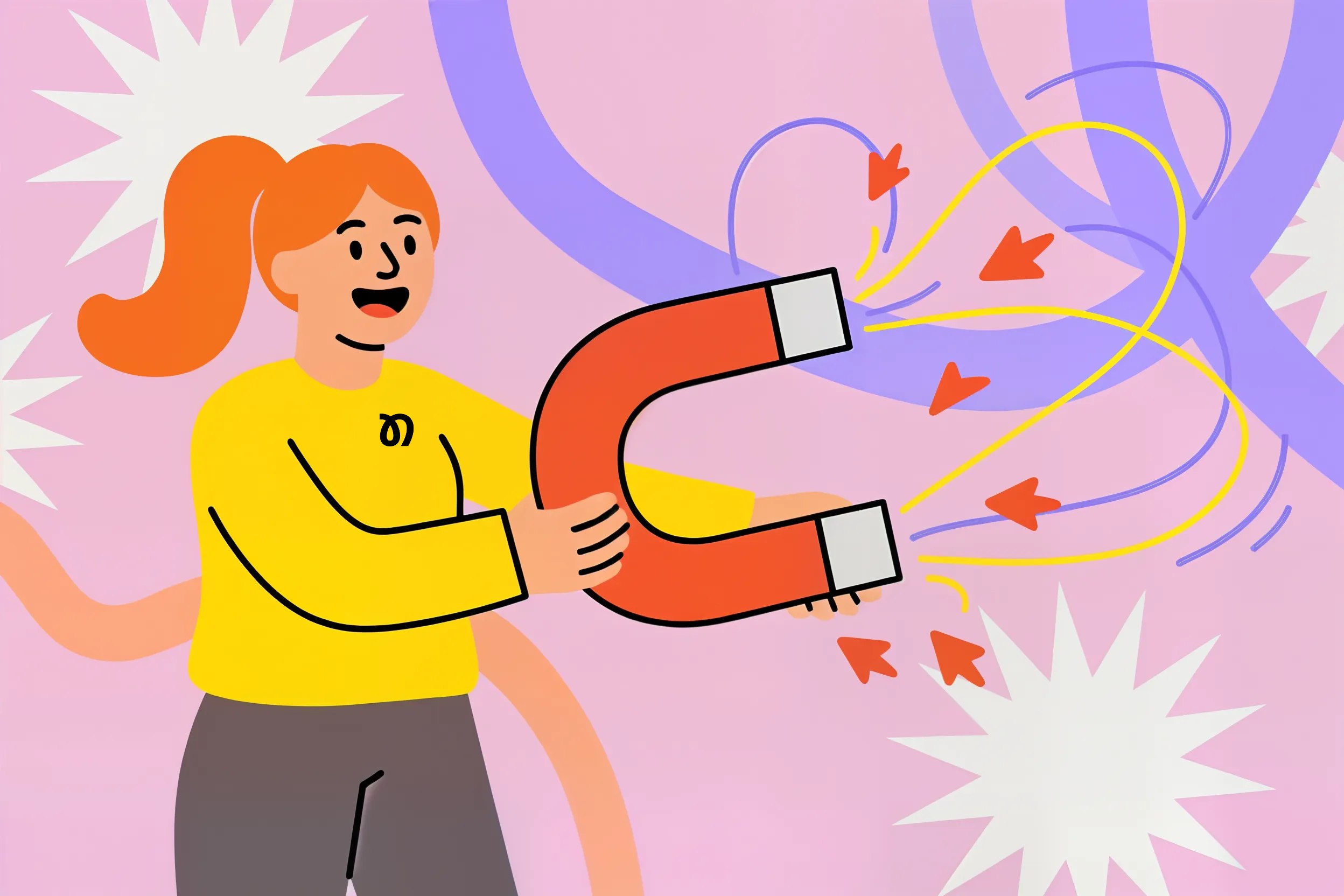 🚩📍Лид-магнит: секретное оружие для привлечения клиентов!
Хотите узнать, как превратить случайных посетителей в лояльных клиентов? В нашей новой статье мы раскрываем все тайны лид-магнитов — мощного ин... | Сетка — социальная сеть от hh.ru