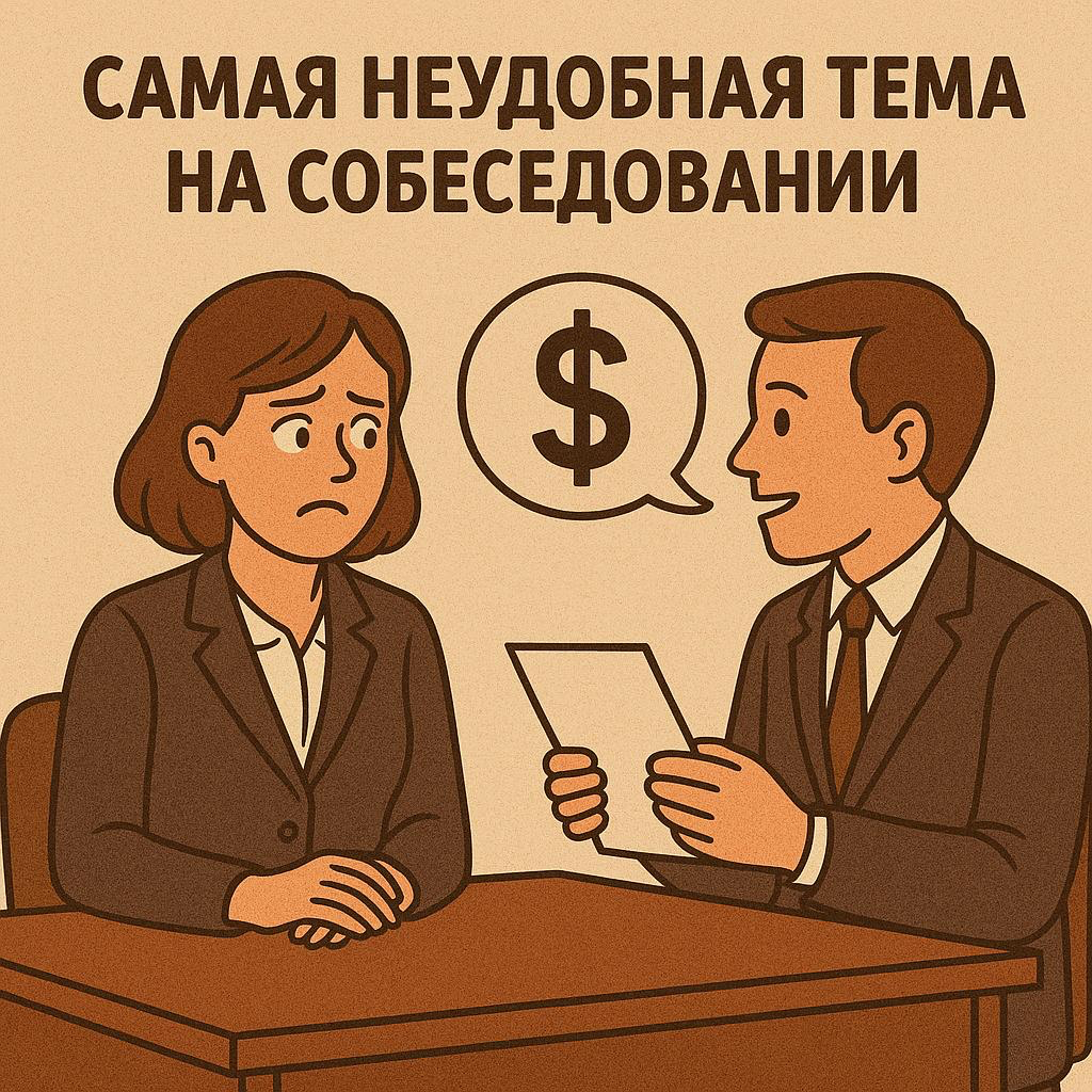 САМАЯ НЕУДОБНАЯ ТЕМА НА СОБЕСЕДОВАНИИ – ДЕНЬГИ | Сетка — социальная сеть от hh.ru