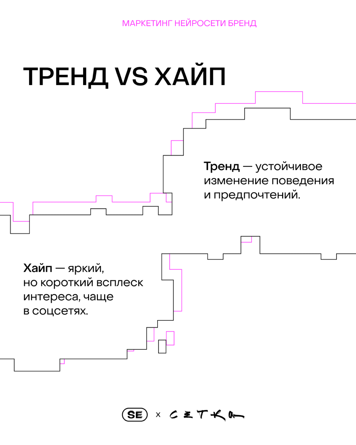 Как отличить тренд от хайпа и использовать его для роста | Сетка — социальная сеть от hh.ru