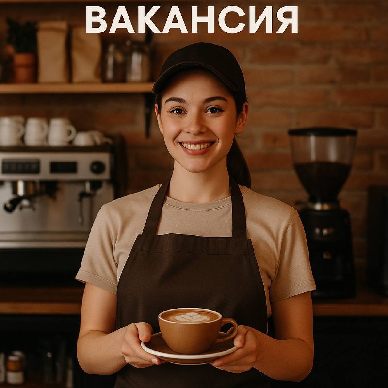 ✨☕️ Кофейня на районе приглашает Бариста
👩‍💼 Обязанности:
— Приготовление кофе и напитков
— Приветливое общение с гостями
— Работа с кассой
— Приёмка продукции
— Поддержание чистоты
💰 Условия:
— Графи... | Сетка — социальная сеть от hh.ru
