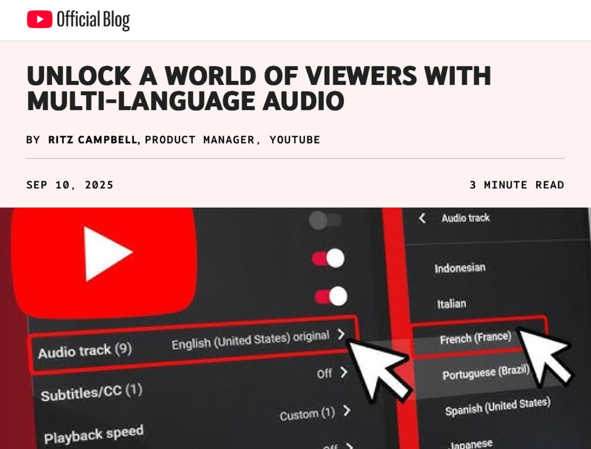 Языковая революция от YouTube и Apple! | Сетка — социальная сеть от hh.ru