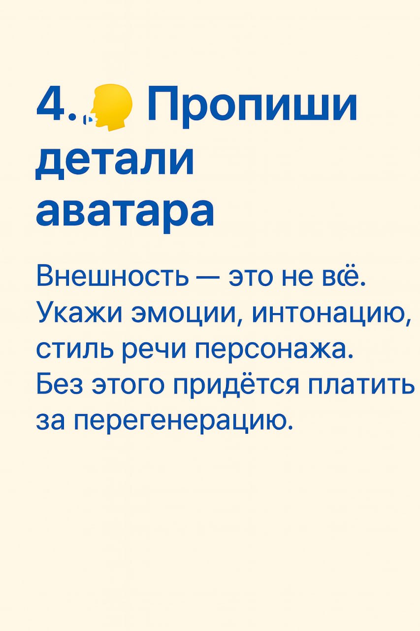 💸 6 советов, которые помогут не слить деньги при генерации видео
Вот тут вы писали, что нужен разбор, как экономить на генерации и не тратить лишнее на бесконечные перегенерации | Сетка — социальная сеть от hh.ru