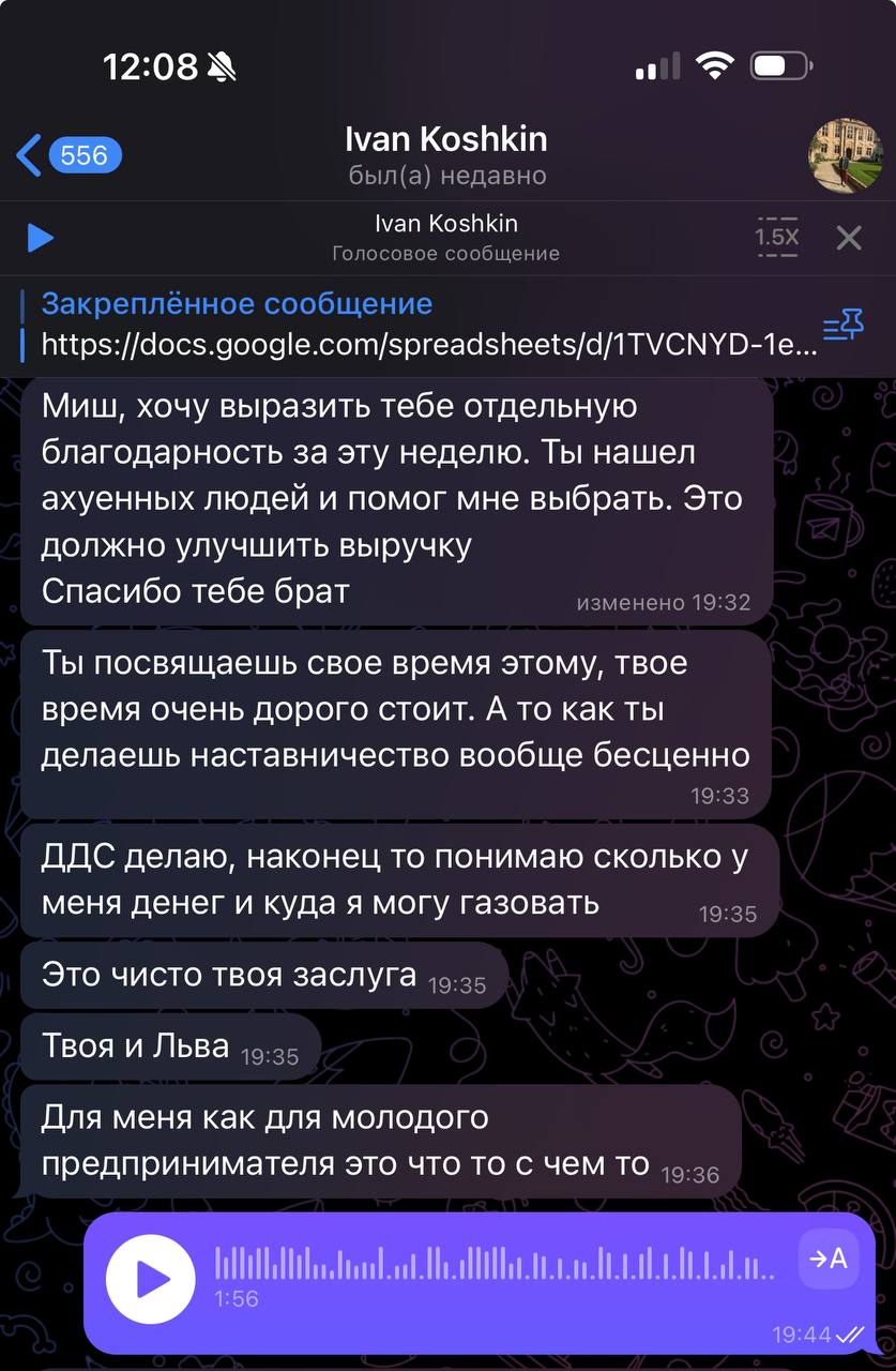 Всем привет! Хочу поделиться одним из своих самых успешных кейсов в консультациях за прошедшие 3 месяца | Сетка — социальная сеть от hh.ru