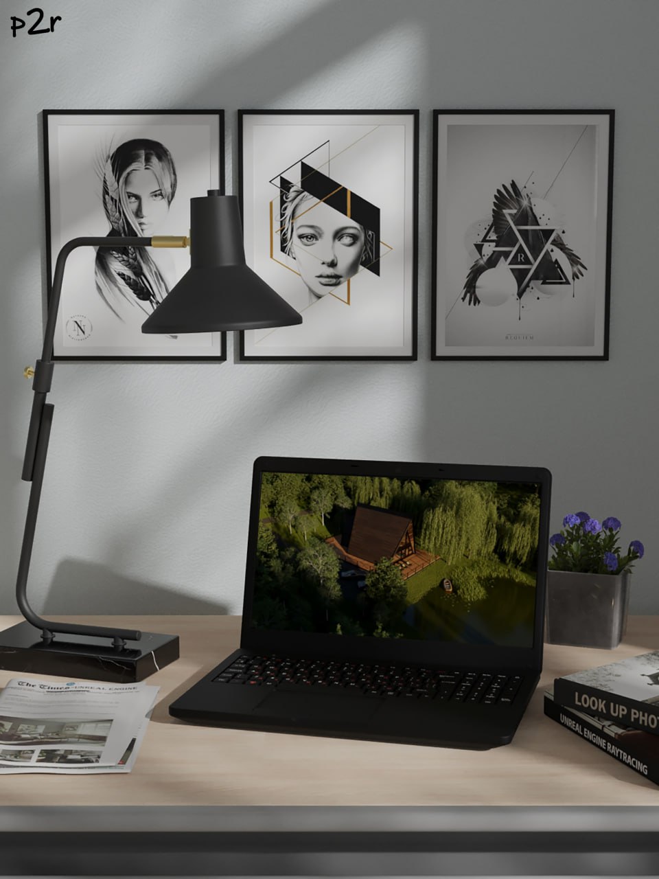 Предметная визуализация: классика против AI
Современная предметная визуализация предлагает два принципиально разных пути:
🎨 3D-рендер (3Ds Max, Blender)
Полный контроль над каждым винтиком и бликом | Сетка — социальная сеть от hh.ru