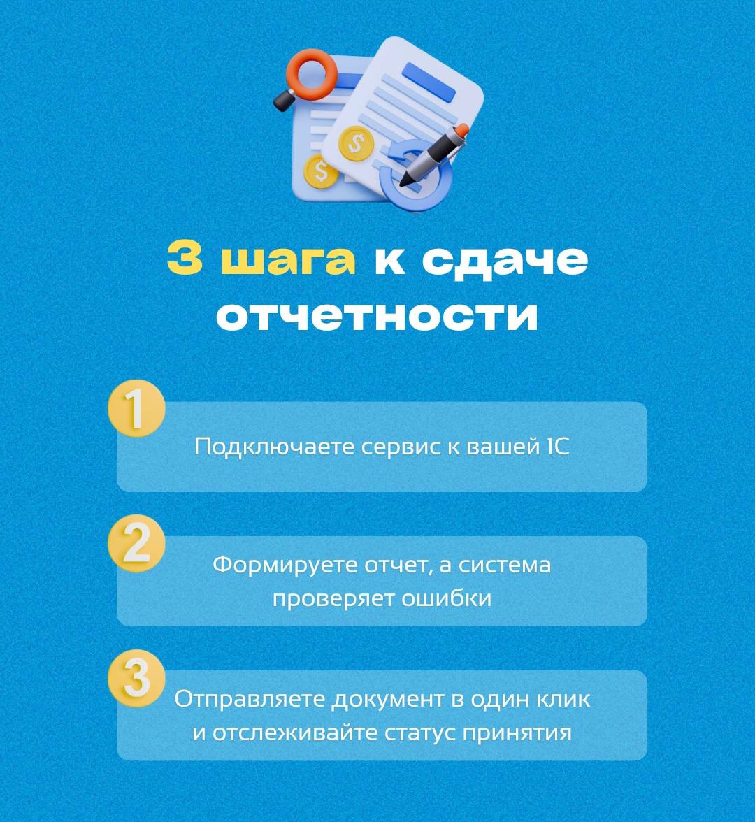 👀 Что ещё добавить к вашей 1С?
Полезный сервис — 1С Отчетность!
Забудьте о сторонних сервисах и ручной работе | Сетка — социальная сеть от hh.ru