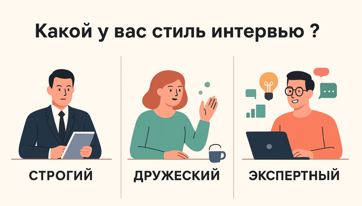 🎯 Мини-тест: ваш стиль интервью | Сетка — социальная сеть от hh.ru