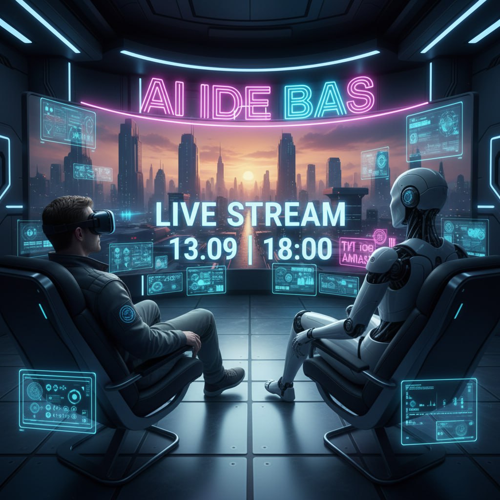 🎥 В 18:00 встречаемся с Германом Шестеровым (ITMINE): обсуждаем BA/SA, влияние AI на работу аналитика и тестируем AI IDE BAS в прямом эфире!
📍 Подключайтесь 👉 ZOOM
🗓 Дата: 13.09 | Сетка — социальная сеть от hh.ru
