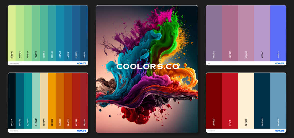 🎨 Coolors.co — твой личный генератор палитр | Сетка — социальная сеть от hh.ru