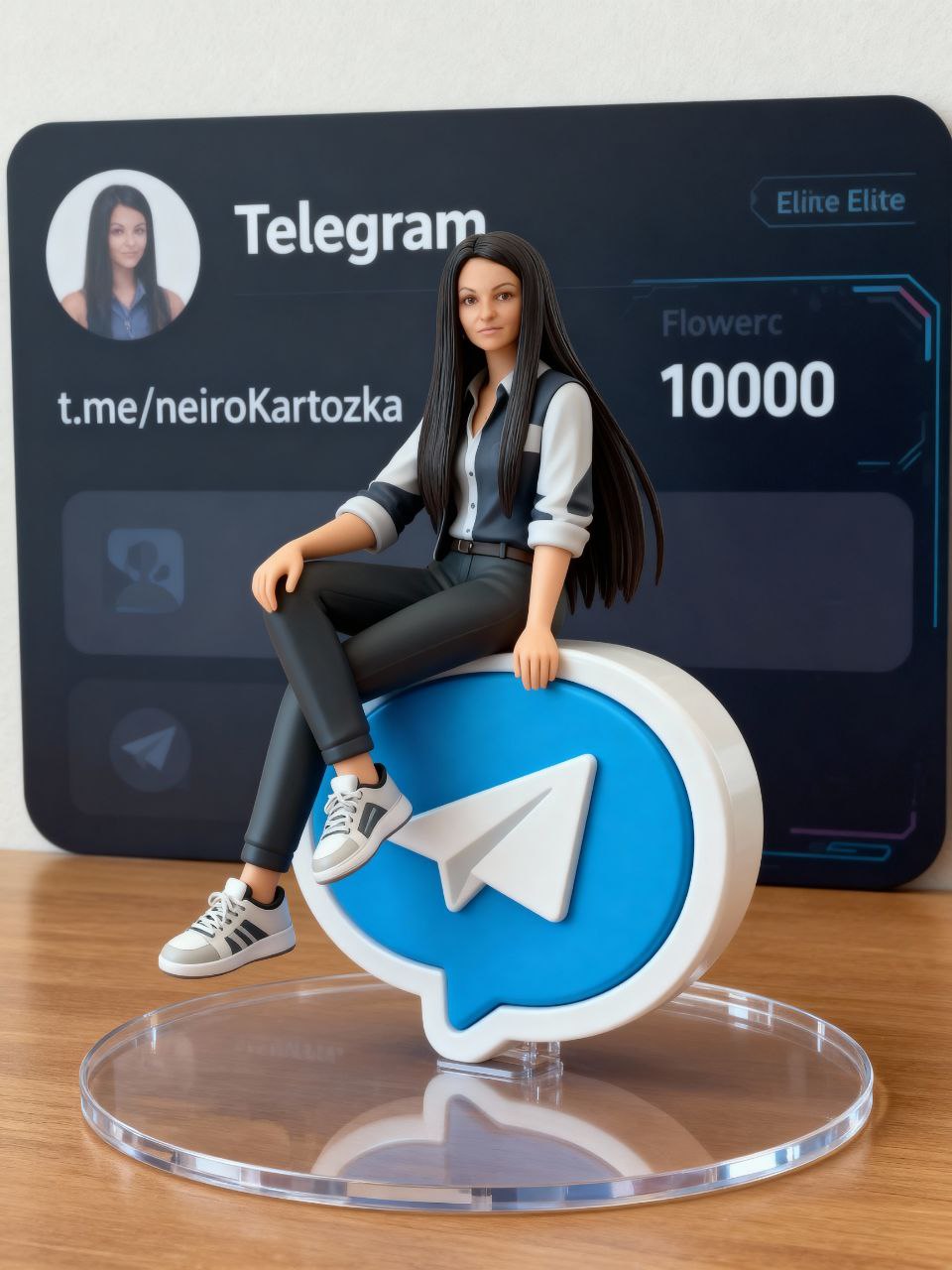 Выложила пошагово, как можно сделать
https://t.me/neiroKartozka
Подтема : промты | Сетка — социальная сеть от hh.ru
