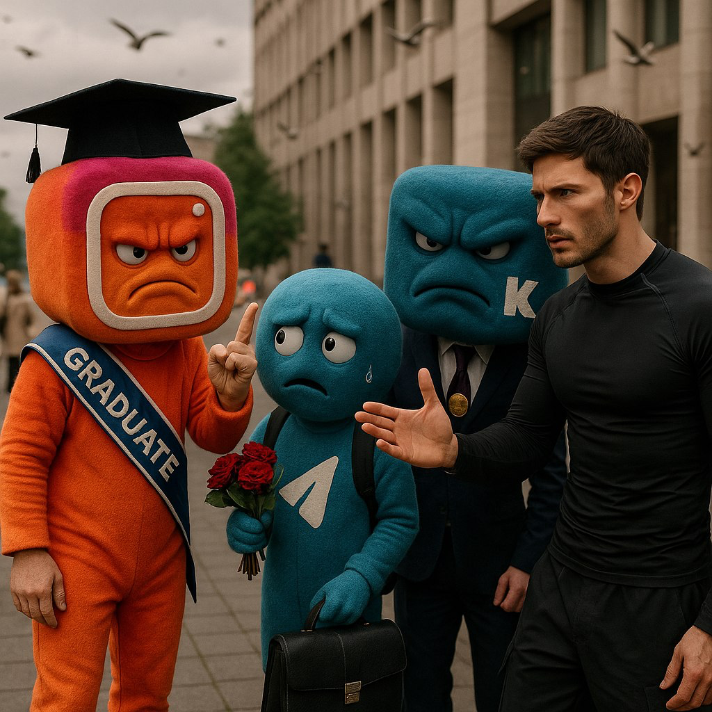 Мини сериал про борьбу соцсетей. | Сетка — социальная сеть от hh.ru