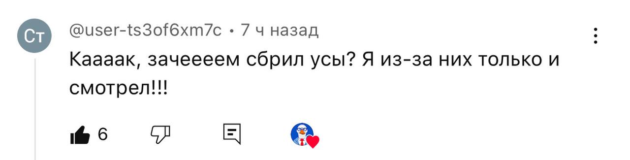 Вы вообще смотрите мои обзоры или чисто на усы приходите посмотреть?! | Сетка — социальная сеть от hh.ru
