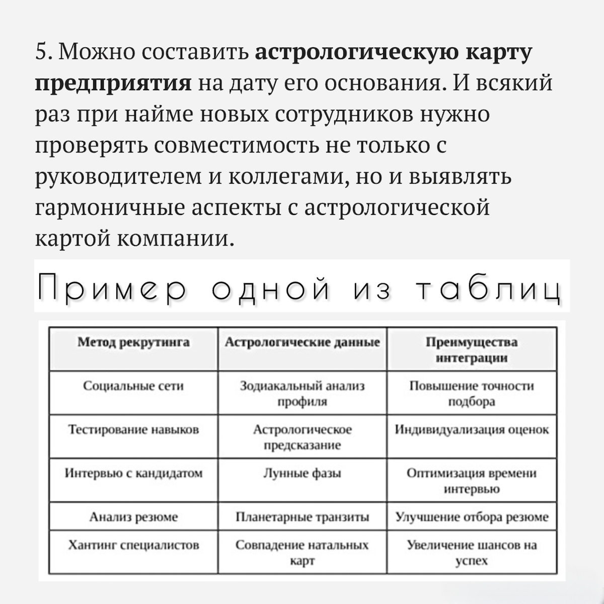 Астрология в подборе персонала: это фиаско, братан | Сетка — социальная сеть от hh.ru