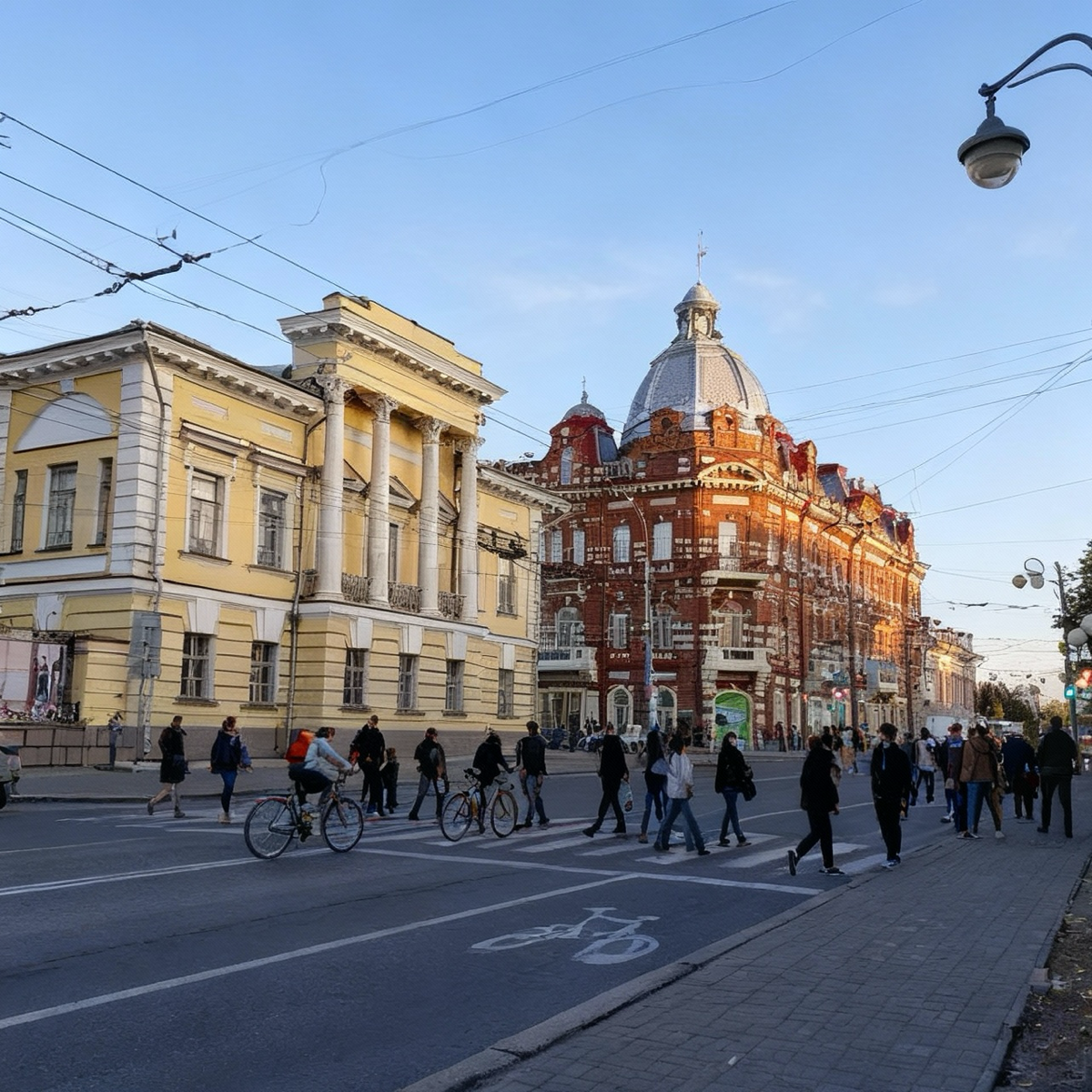 В преддверии выборов придумал легенду, что я избираюсь на должность Креативного директора Томска (такой никогда, естественно, не было).
С помощью ИИ преобразил город, создав город мечты. Ну почти | Сетка — социальная сеть от hh.ru
