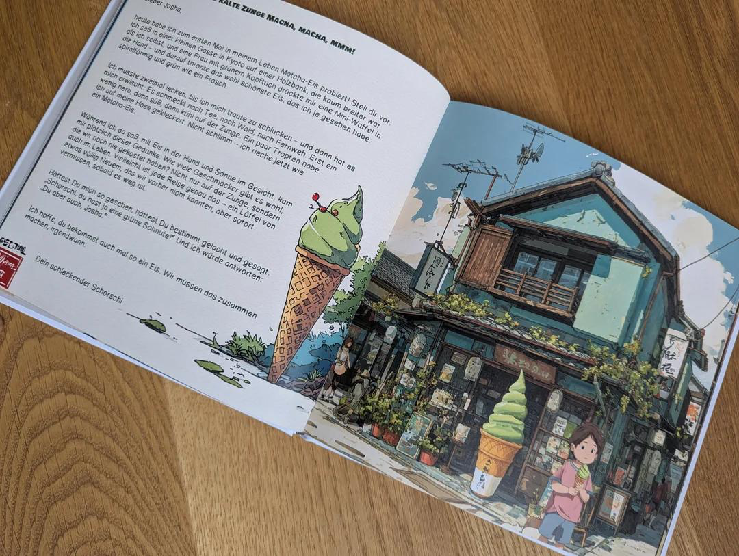 Родители превратили потерю игрушки сына в волшебную книгу с помощью ИИ
Один реддитор поделился историей о том, как его трёхлетний сын потерял куклу во время поездки в Японию год назад | Сетка — социальная сеть от hh.ru