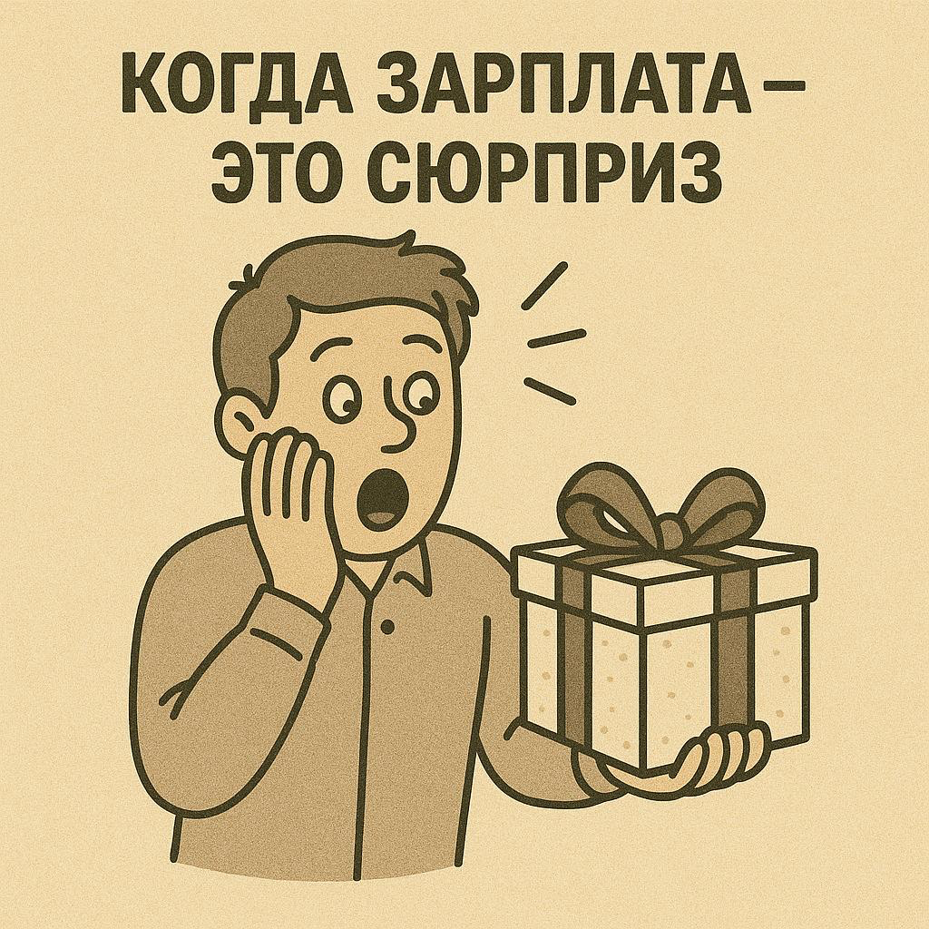 💸 Когда зарплата - это сюрприз 🎁 | Сетка — социальная сеть от hh.ru