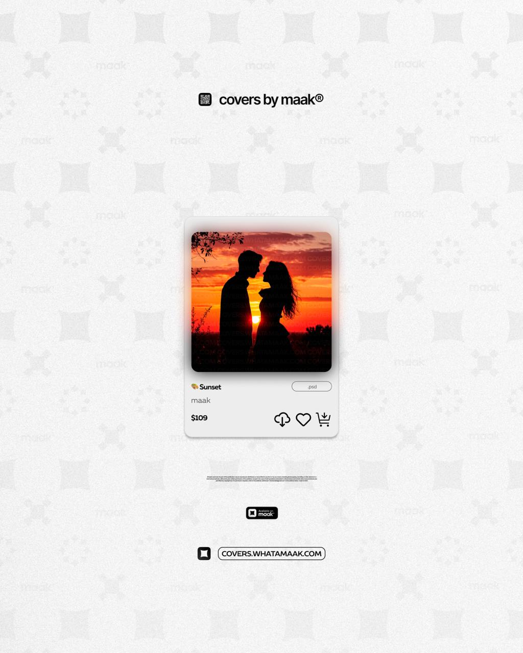 💽 Новая обложка в продаже ╳ «Sunset»
❗️ Обложка предоставлена исключительно в ознакомительной форме. Чтобы использовать обложку в коммерческих целях, обратитесь к нам | Сетка — социальная сеть от hh.ru