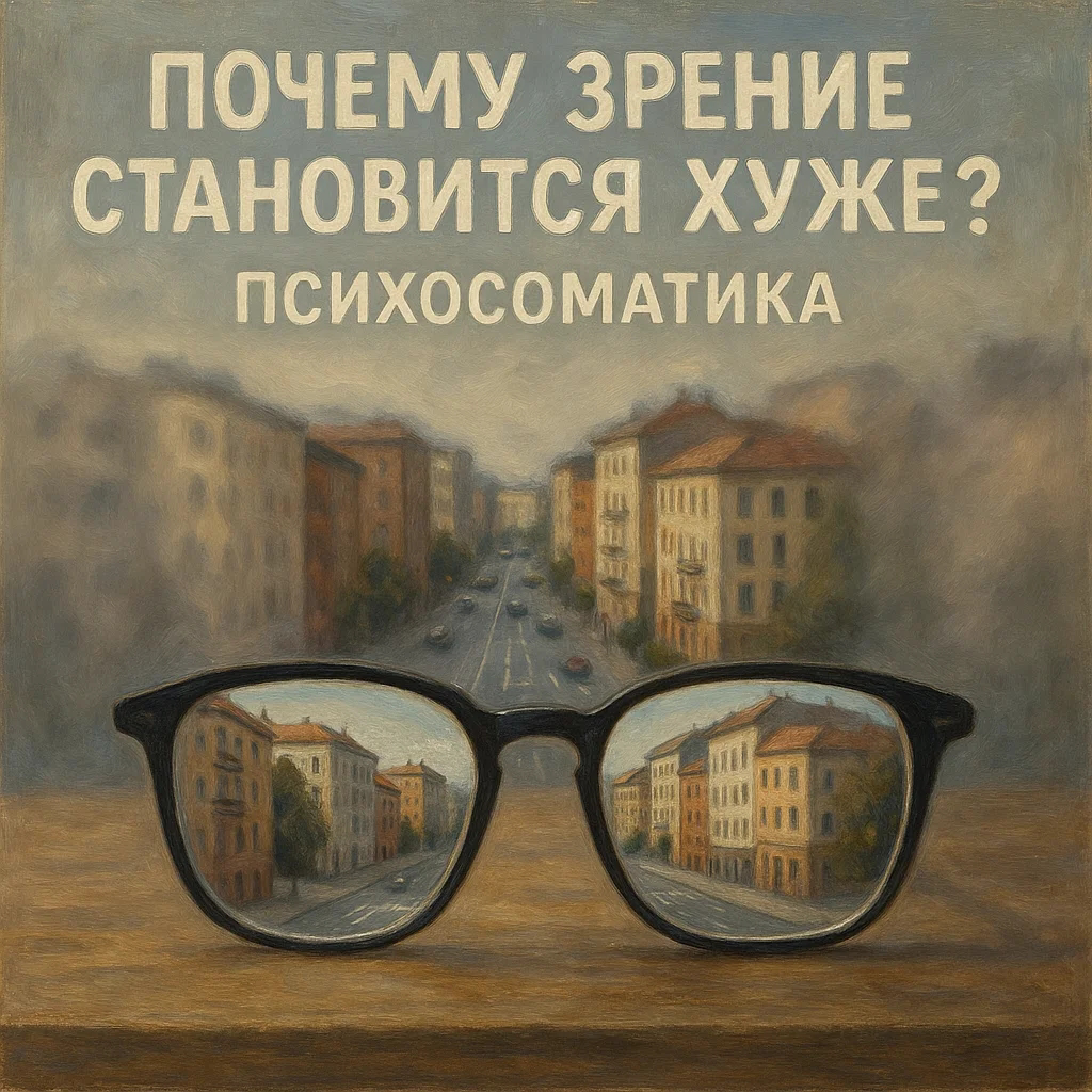 Почему зрение становится хуже? Психосоматика. | Сетка — социальная сеть от hh.ru