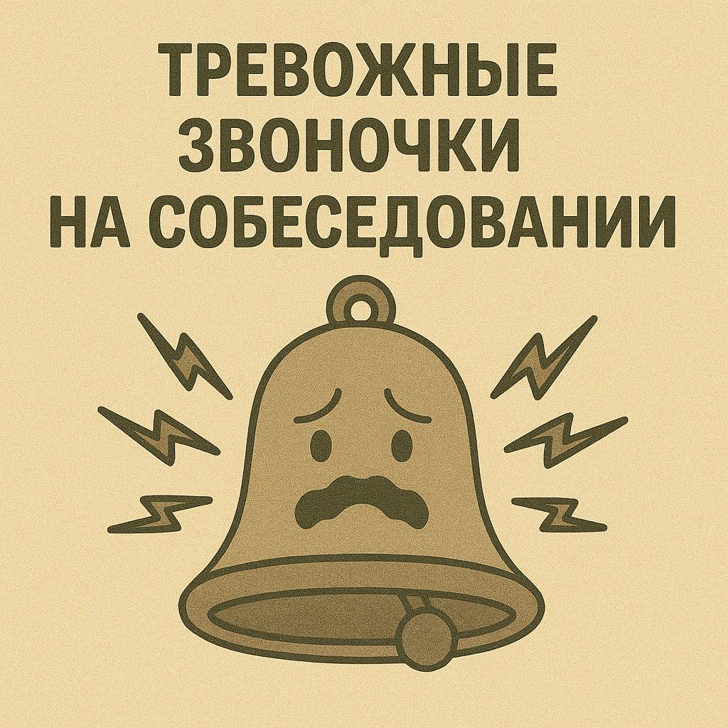 🎯 ТРЕВОЖНЫЕ ЗВОНОЧКИ НА СОБЕСЕДОВАНИИ | Сетка — социальная сеть от hh.ru