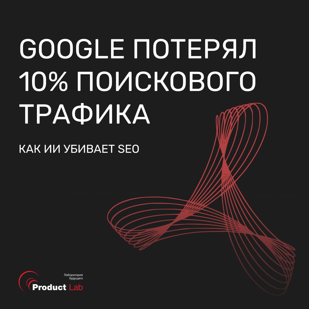 🤫 Google потерял 10% поискового трафика: как ИИ убивает SEO
Доля Google в мировом поиске впервые за 10 лет упала ниже 90% | Сетка — социальная сеть от hh.ru