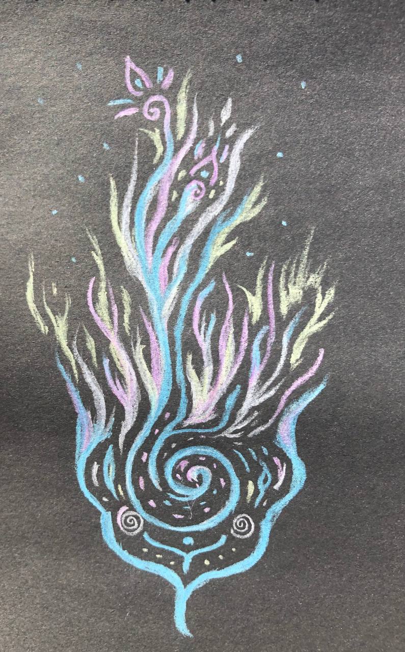 И… всё-таки новые абстракции созданы. Поделюсь, пока есть время. И связь.
❔❓Что вы в них видите?
Позже поделюсь тем, что в них вкладывала создавая их | Сетка — социальная сеть от hh.ru