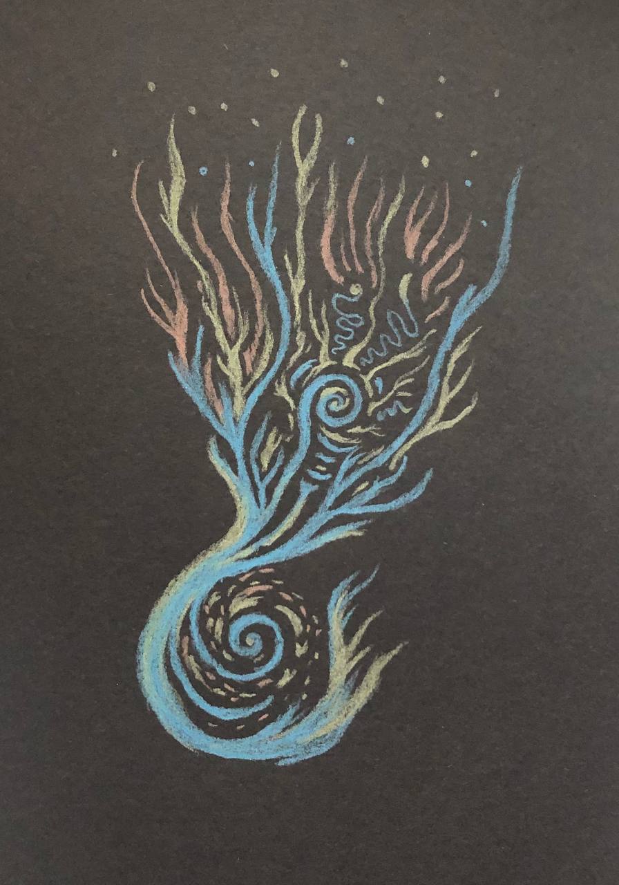 И… всё-таки новые абстракции созданы. Поделюсь, пока есть время. И связь.
❔❓Что вы в них видите?
Позже поделюсь тем, что в них вкладывала создавая их | Сетка — социальная сеть от hh.ru