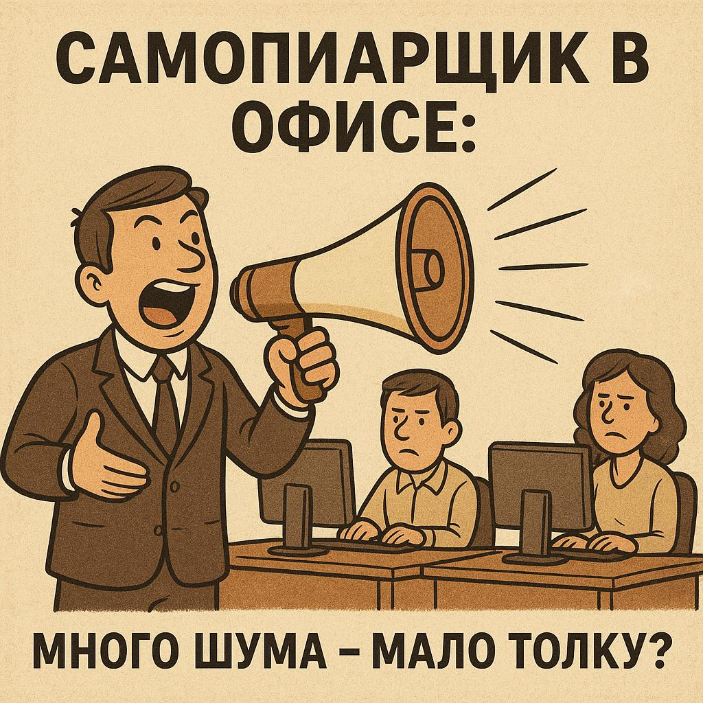 🎤 САМОПИАРЩИК В ОФИСЕ: МНОГО ШУМА - МАЛО ТОЛКУ? | Сетка — социальная сеть от hh.ru