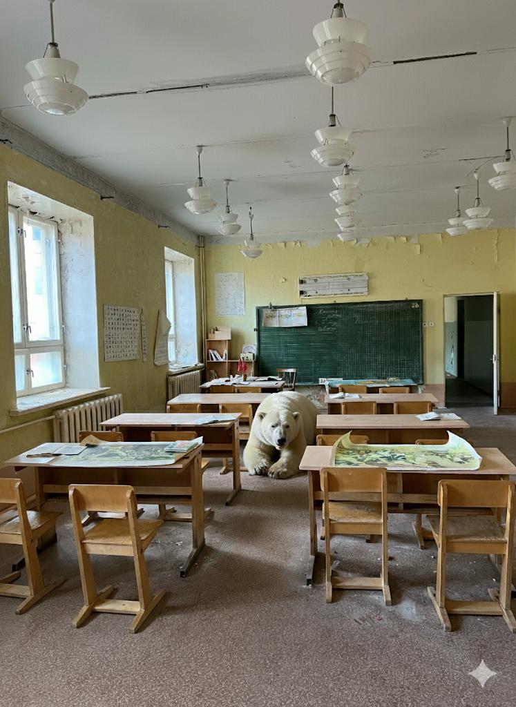 Так вышло, что на Шпицбергене я не застал ни одного медведя
Но не беда, ведь у меня есть нейросети! | Сетка — социальная сеть от hh.ru