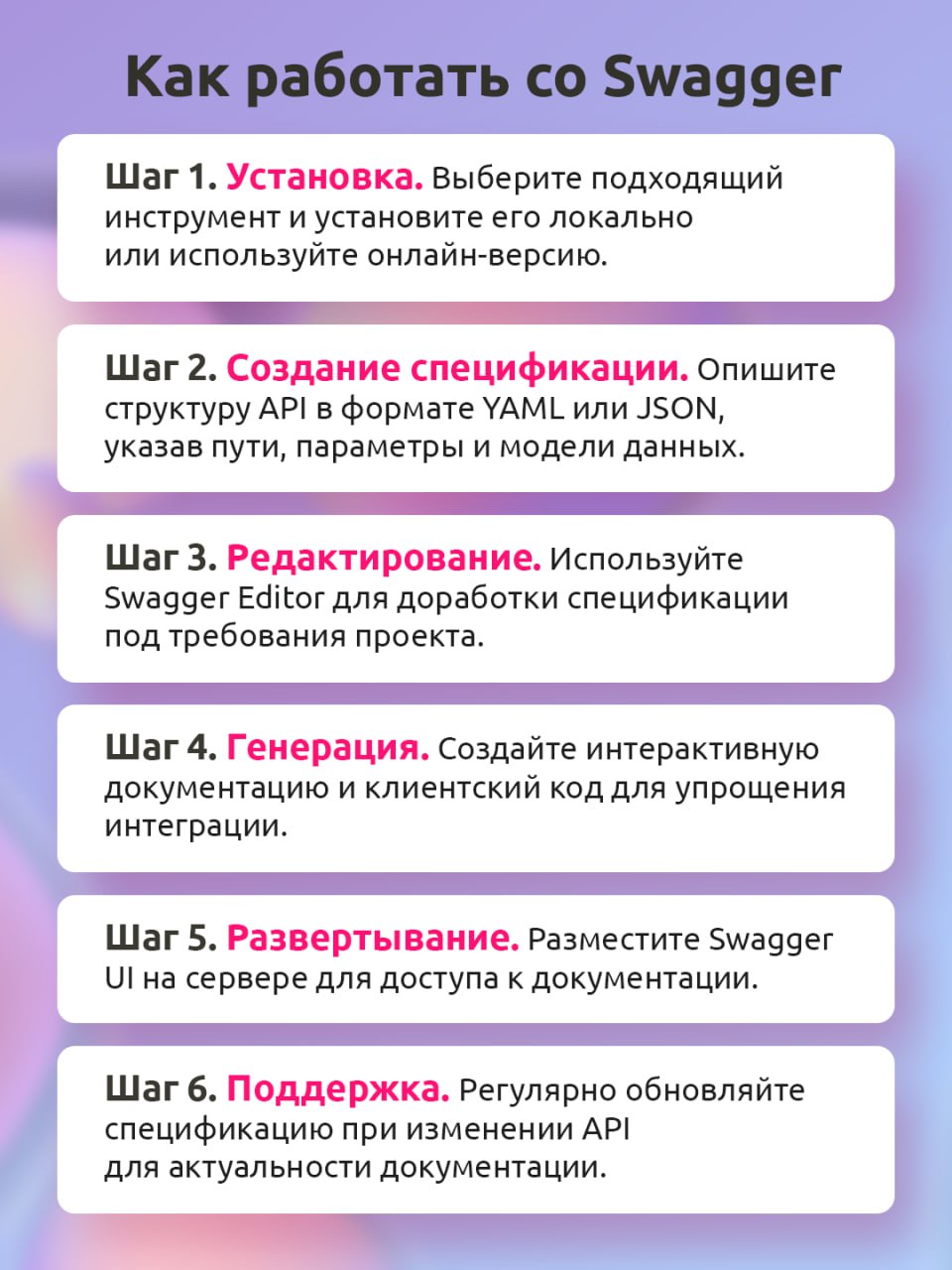 Быстрая работа с API? Это к Swagger🔥
Swagger — целая экосистема для работы с API, которая позволяет создавать интерактивную документацию, тестировать запросы прямо в браузере, автоматизировать рутинны... | Сетка — социальная сеть от hh.ru