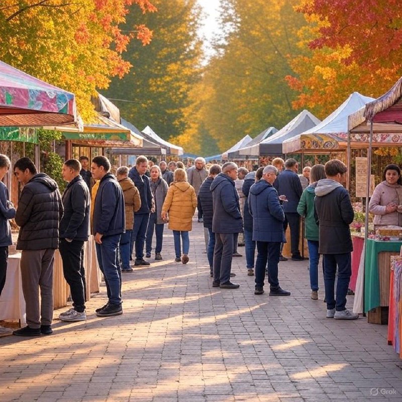 Первая осенняя ярмарка в Пятигорске
Сегодня с 8:00 до 15:00 торговые ряды вновь развернутся в микрорайоне Белая Ромашка (пешеходная часть улицы Орджоникидзе, возле Комсомольского парка). | Сетка — социальная сеть от hh.ru