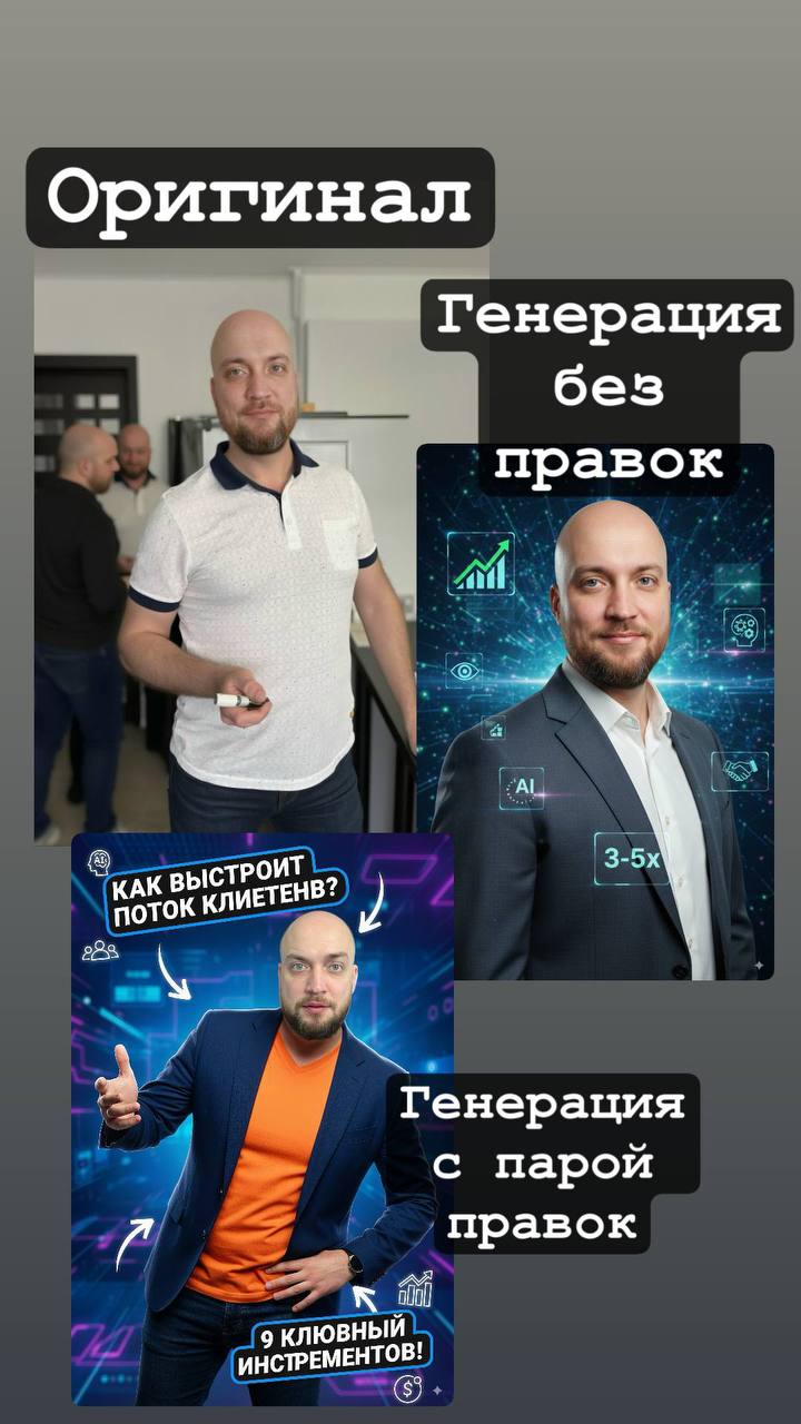 Продолжаем эксперименты с Nanobanana | Сетка — социальная сеть от hh.ru
