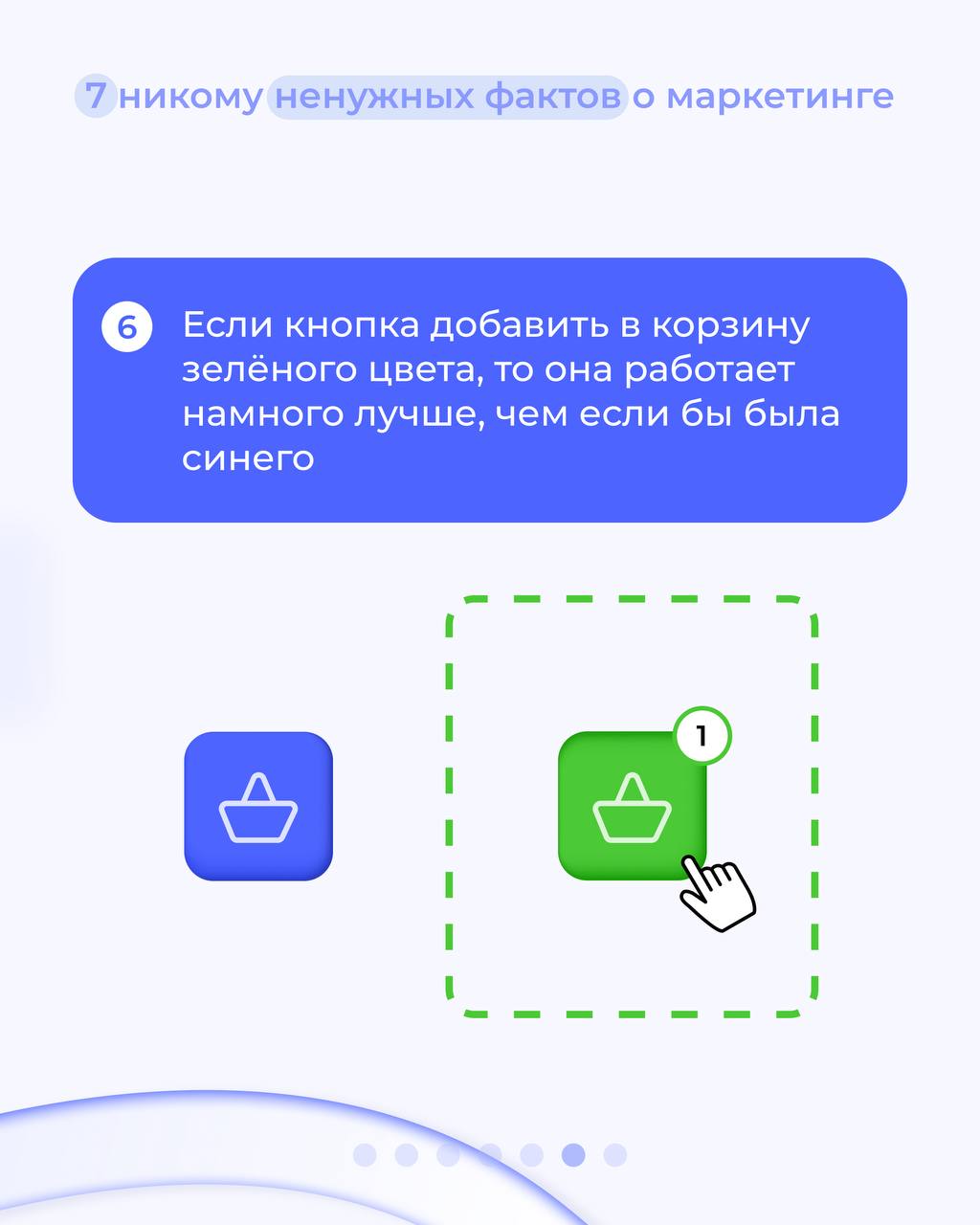 🤔 Кому нужные, а кому нет.
Собрали для вас факты о маркетинге! Листайте слайды, сохраняйте себе, делитесь с друзьями :)
#полезноеTopROI | Сетка — социальная сеть от hh.ru