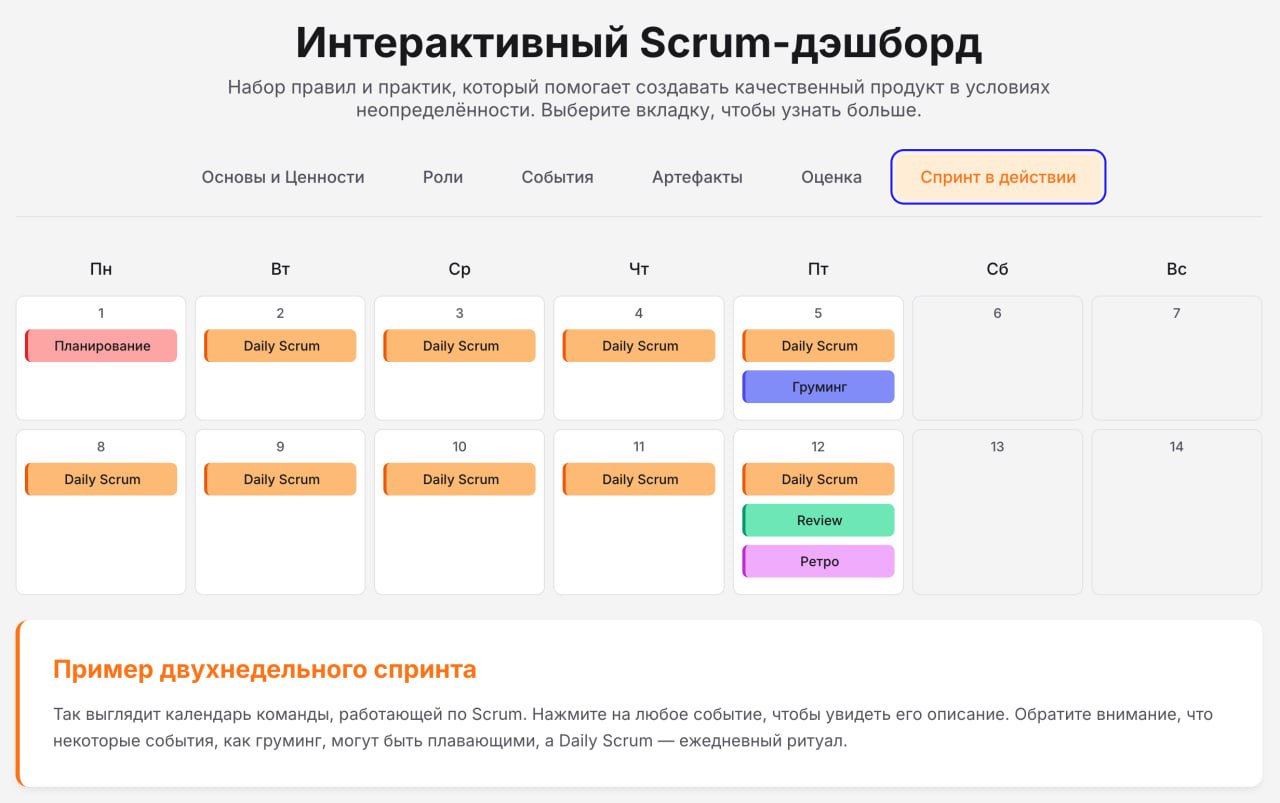Для тех, кто хочет быстро освежить знания по Scrum – вам сюда!
https://rusau.net/scrum
Получить ранний доступ ко всем шпаргалкам | Сетка — социальная сеть от hh.ru